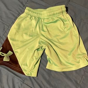 Green shorts